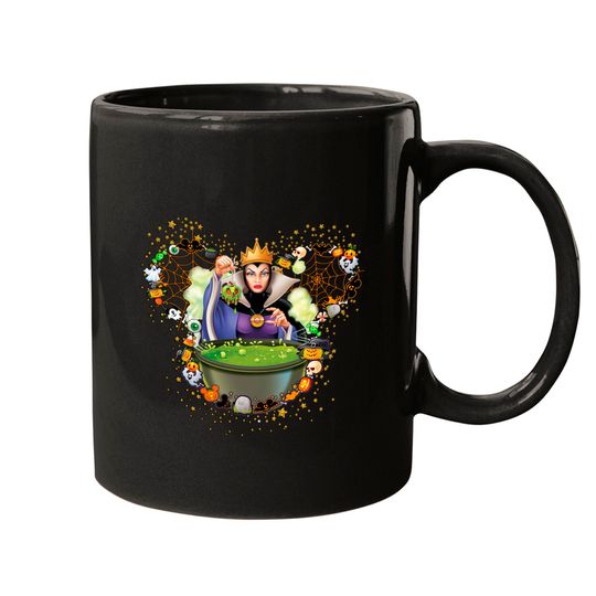 Evil Queen Disney Halloween Mugs