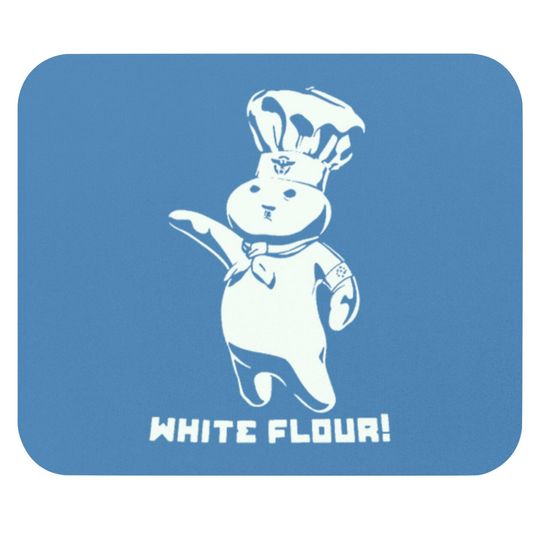 Doughboy White Flour Mouse Pads