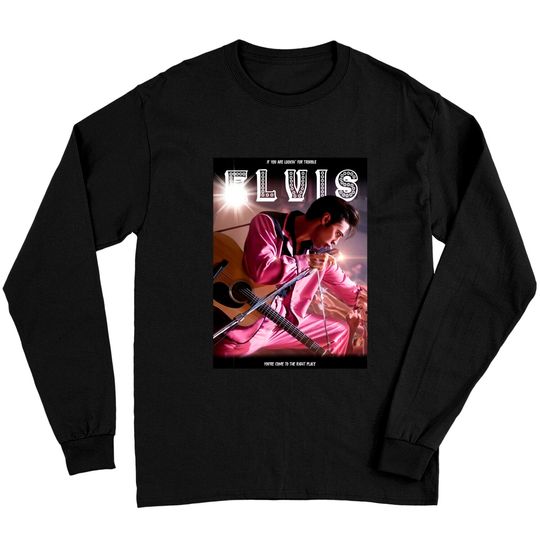 Elvis Long Sleeves, Elvis Presley Long Sleeves, Elvis Presley 2022 Movie Sweatshirt
