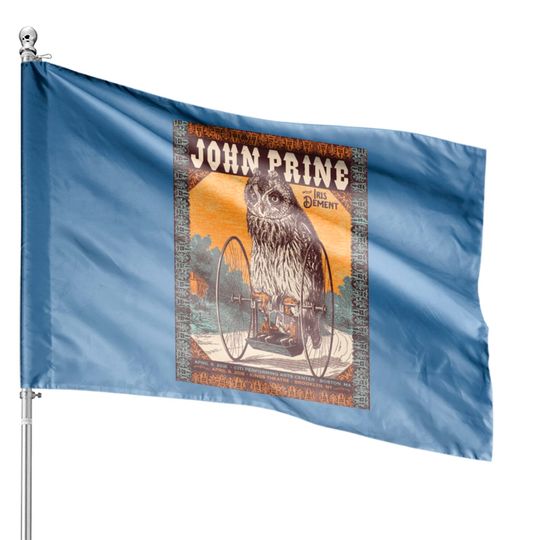 John Prine House Flags