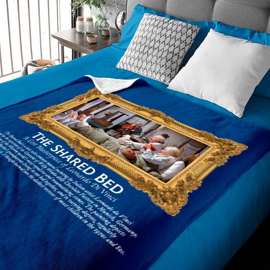 The Shared Bed ))(( Willy Wonka Grandparents Stuff of Nightmares - Willy Wonka And The Chocolate Factory - Baby Blankets