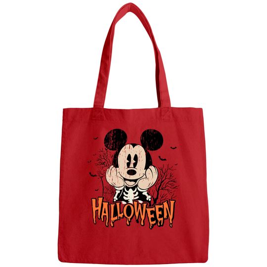 Vintage Mickey Comfort Color Bags, Disney Halloween Retro