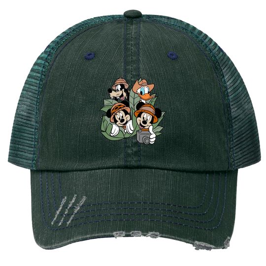 Disney Safari Trip Trucker Hat, Mickey Safari Trucker Hat, Disney Wild Trucker Hat, Animal Kingdom Trucker Hats
