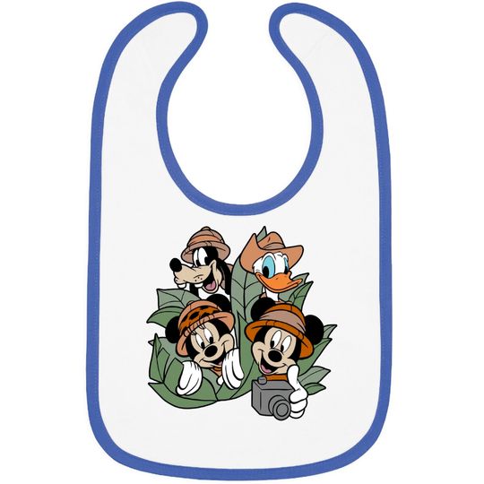 Disney Safari Trip Bib, Mickey Safari Bib, Disney Wild Bib, Animal Kingdom Bibs
