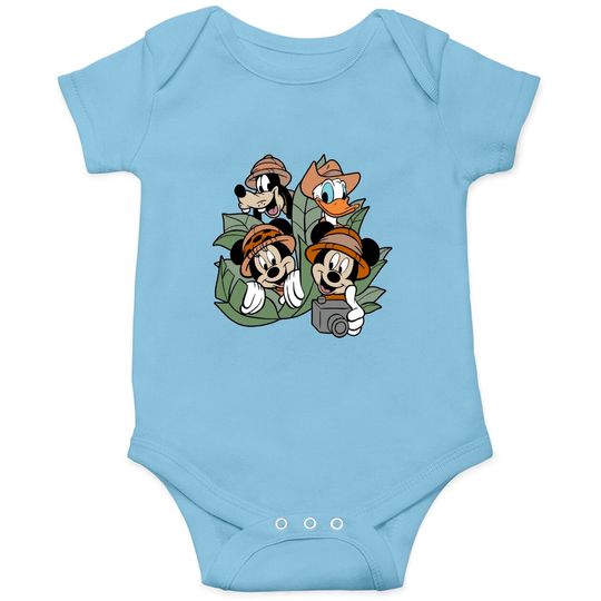 Disney Safari Trip Onesie, Mickey Safari Onesie, Disney Wild Onesie, Animal Kingdom Onesies