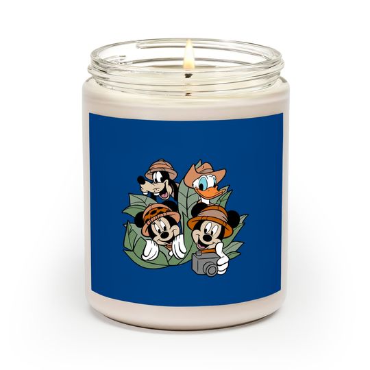 Disney Safari Trip Scented candle, Mickey Safari Scented candle, Disney Wild Scented candle, Animal Kingdom Scented Candles