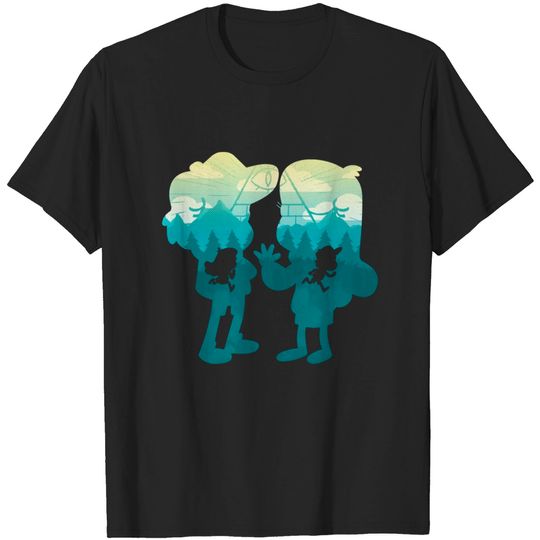 Mystery Twins - Gravity Falls - T-Shirt
