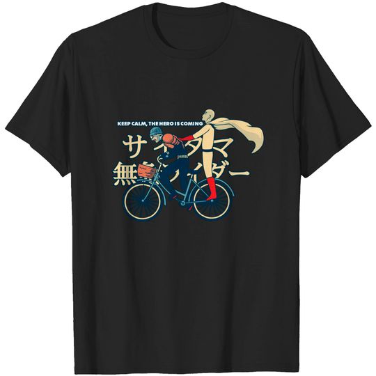 SAITAMA MUMEN RIDER - HERO IS COMING - OPM - T-Shirt