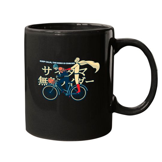 SAITAMA MUMEN RIDER - HERO IS COMING - OPM - Mugs