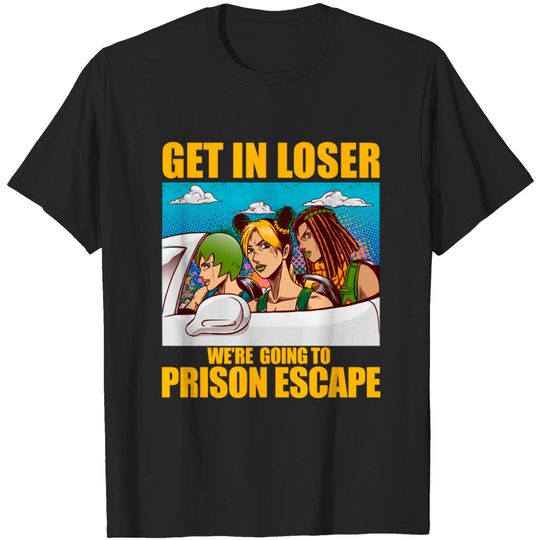 prison escape - Jojos Bizarre Adventure - T-Shirt