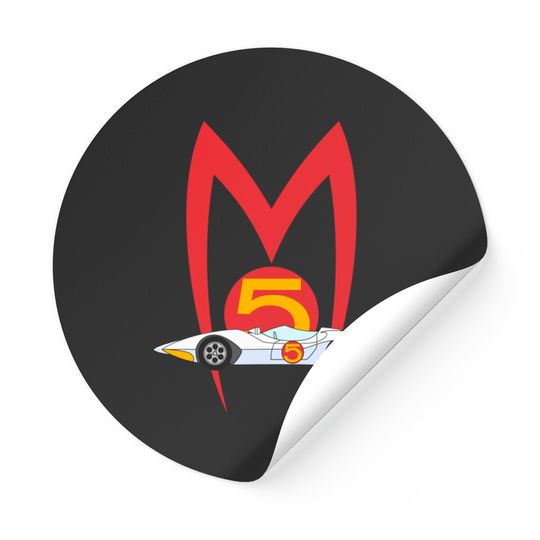 Mach 5 1967 - Speed Racer - Stickers