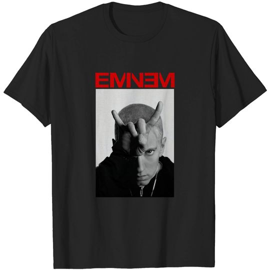 Eminem Horns Shirt, Eminem Rapper, Rapper T Shirt, Music Lover