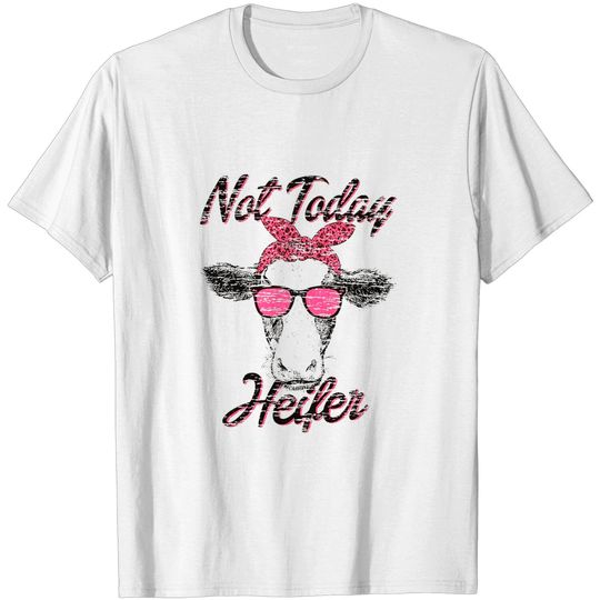 Not Today Heifer Shirt, Cute Cow Shirt, Farm Cow Shirt, Country music shirt