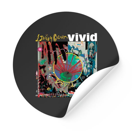 Living Colour Rock Band Legend Vivid Album Stickers funny Sticker, heavy metal Stickers
