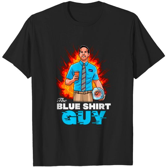 Blue Shirt Guy - Ryan Reynolds - T-Shirt