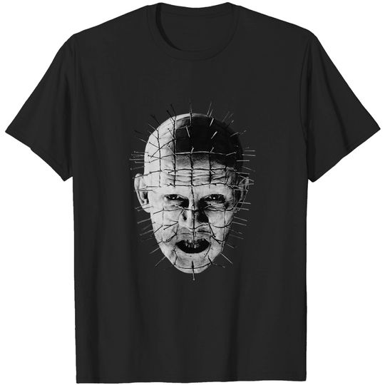 Hellraiser - Movie Pinhead Up-Close Black T-shirt