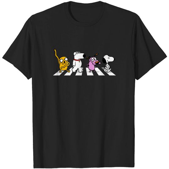 Dogs on Abbey Road T-shirt