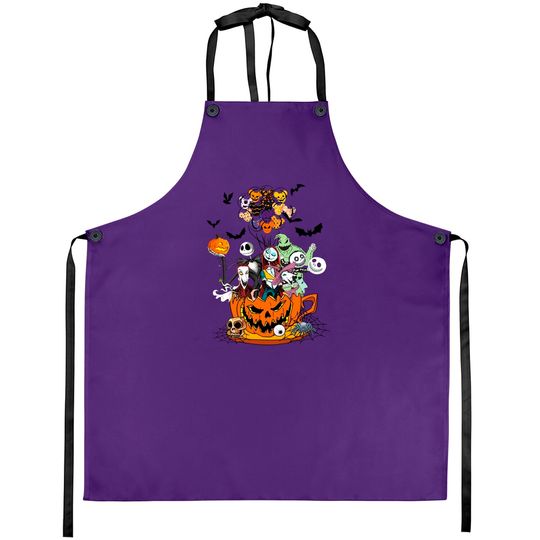 Disney Halloween Aprons, Nightmare Before Christmas Aprons