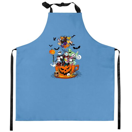 Disney Halloween Kitchen Aprons, Nightmare Before Christmas Kitchen Aprons