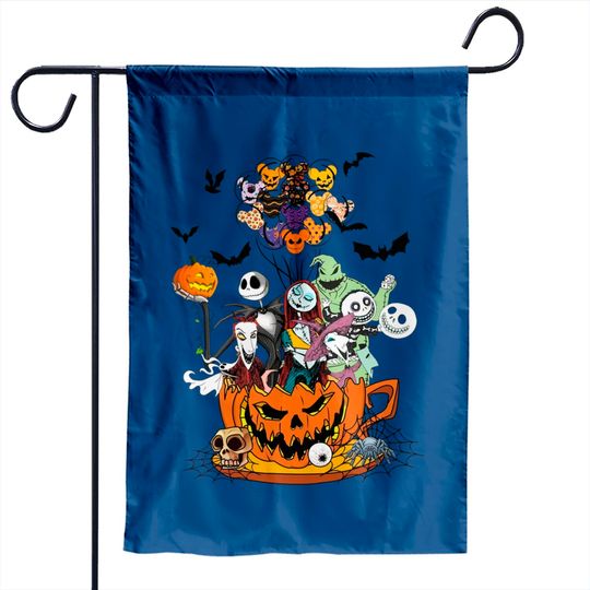Disney Halloween Garden Flags, Nightmare Before Christmas Garden Flags