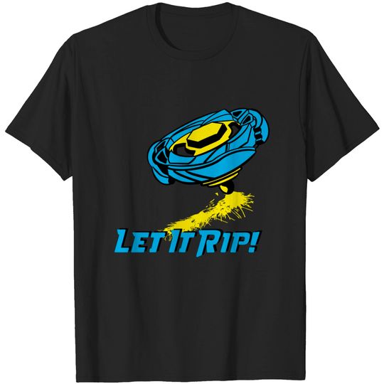 Discover beyblade blue / yellow - Beyblade - T-Shirt