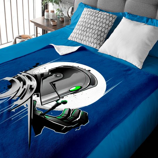 My Giant Friend - Iron Giant - Baby Blankets