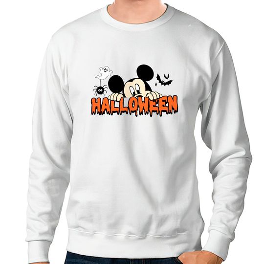Vintage Disney Halloween Comfort Color Sweatshirts