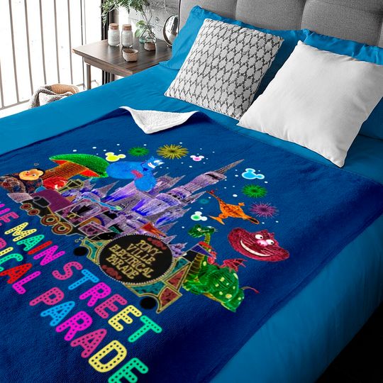 Main Street Electrical Parade Baby Blankets, Disneyland 2022 Baby Blanket, Disney trip Baby Blanket