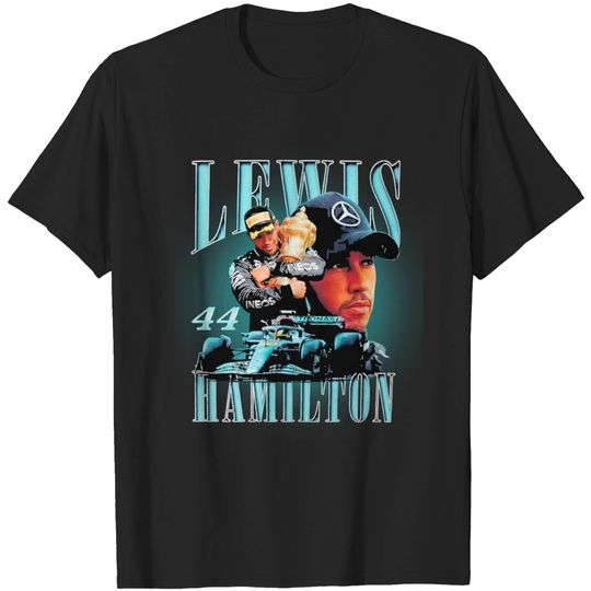 Lewis Hamilton Shirt Formula Racing Driver British Championship Fans Tshirt