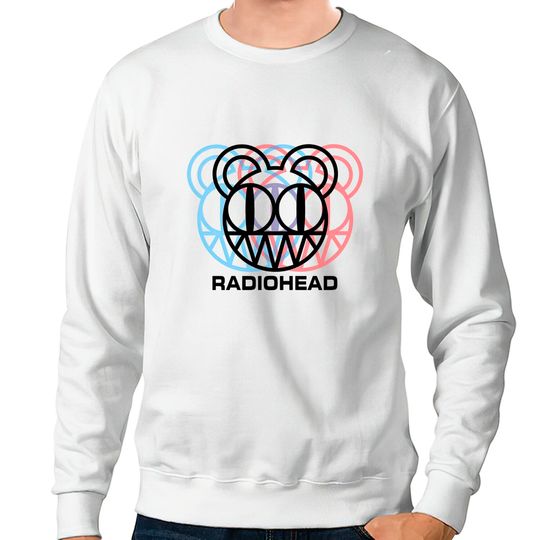 Radiohead Logo Dizzy Glitch - Radiohead - Sweatshirts