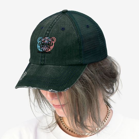 Radiohead Logo Dizzy Glitch - Radiohead - Trucker Hats