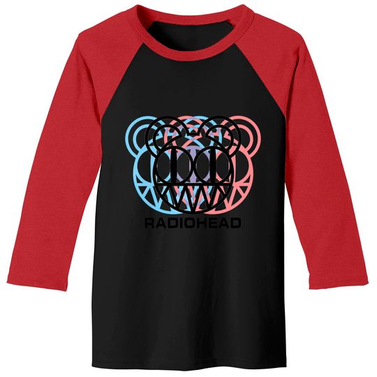 Radiohead Logo Dizzy Glitch - Radiohead - Baseball Tees