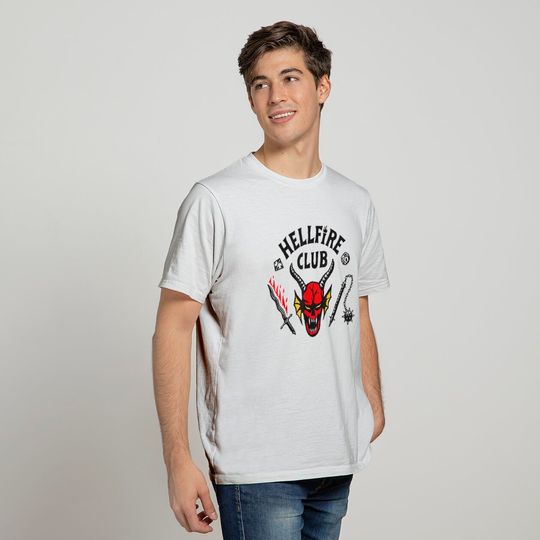 Stranger Things 4 Hellfire Club Logo T-Shirt T-Shirts