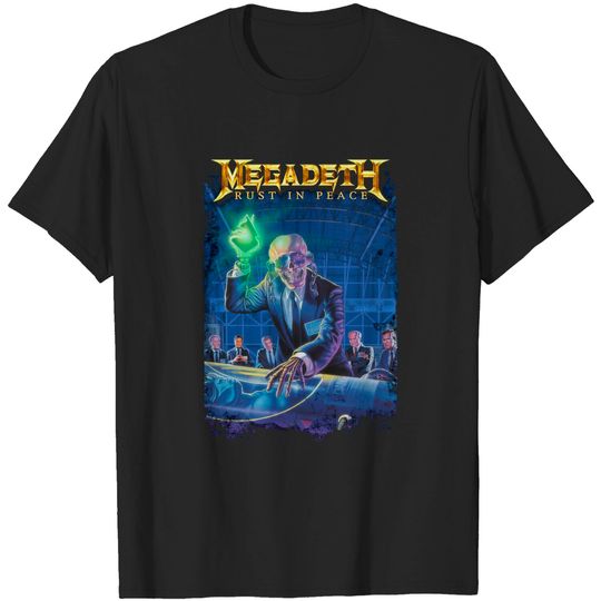 Megadeth Rust In Peace 30Th Anniversary T-Shirt
