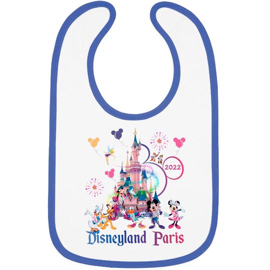 Disneyland Paris Bib, Disneyland Paris 30th Anniversary Bibs