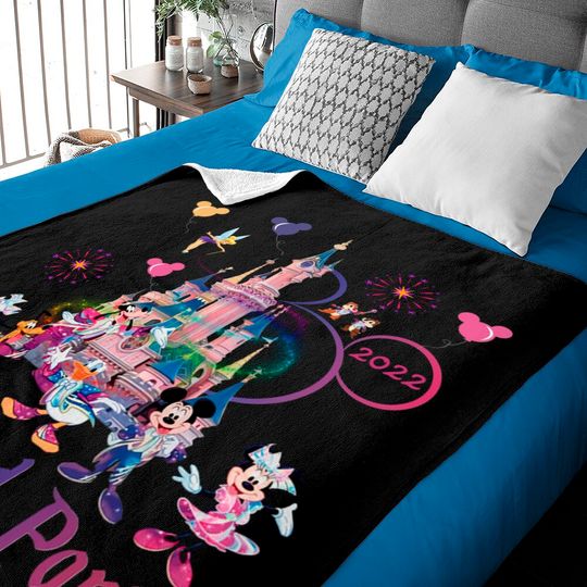 Disneyland Paris Baby Blanket, Disneyland Paris 30th Anniversary Baby Blankets