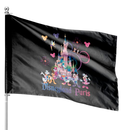 Disneyland Paris House Flag, Disneyland Paris 30th Anniversary House Flags