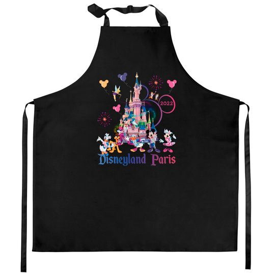 Disneyland Paris Kitchen Apron, Disneyland Paris 30th Anniversary Kitchen Aprons