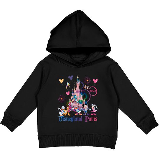 Disneyland Paris Shirt, Disneyland Paris 30th Anniversary Kids Pullover Hoodies