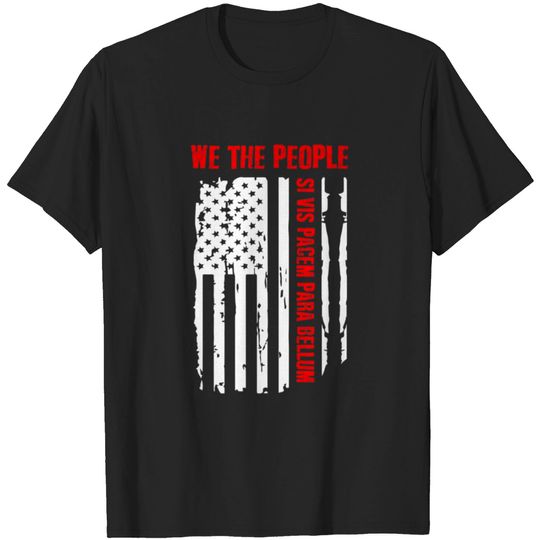 Veteran-Si Vis Pacem Para Bellum Usa Soldier Usa F T-shirt