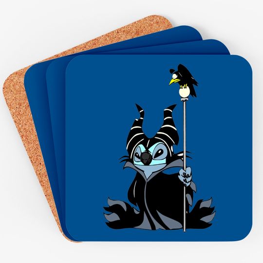 Halloween Disneyland Vacation Coasters, Stitch Coaster, Stitch Halloween