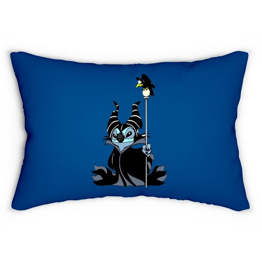 Halloween Disneyland Vacation Lumbar Pillows, Stitch Lumbar Pillow, Stitch Halloween