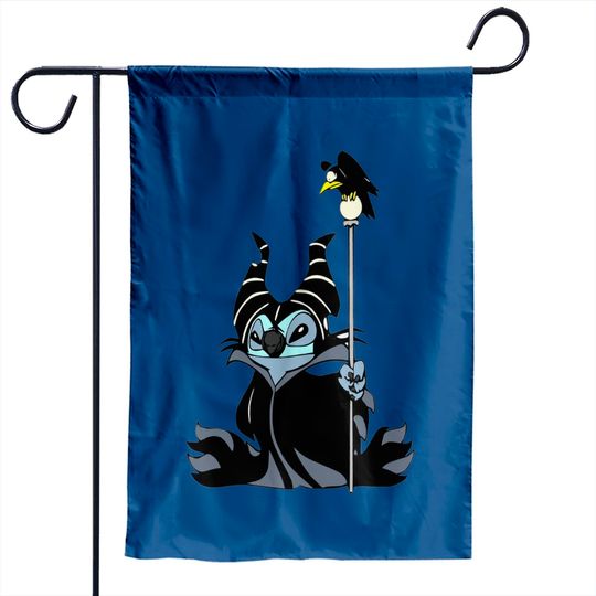Discover Halloween Disneyland Vacation Garden Flags, Stitch Garden Flag, Stitch Halloween