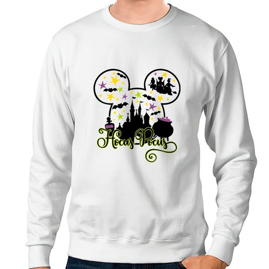 Hocus Pocus Sweatshirt, Disney Halloween Sweatshirt, Disney Sweatshirts