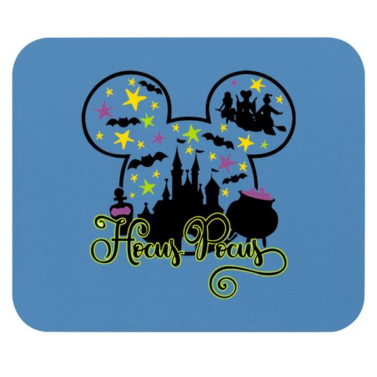 Hocus Pocus Mouse Pad, Disney Halloween Mouse Pad, Disney Mouse Pads