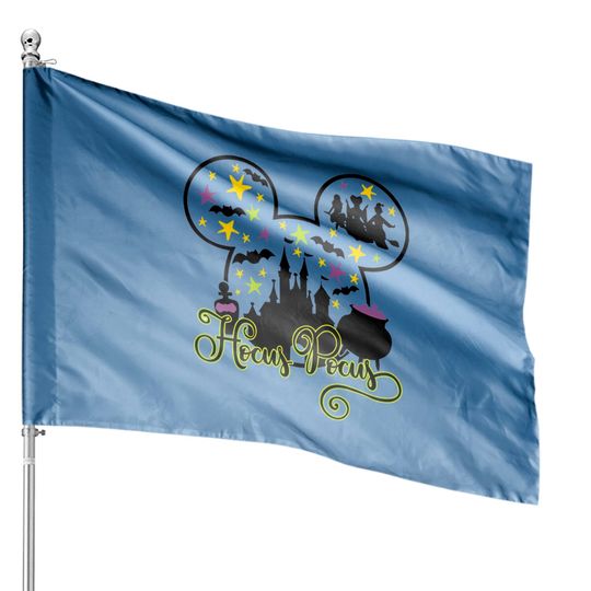 Hocus Pocus House Flag, Disney Halloween House Flag, Disney House Flags
