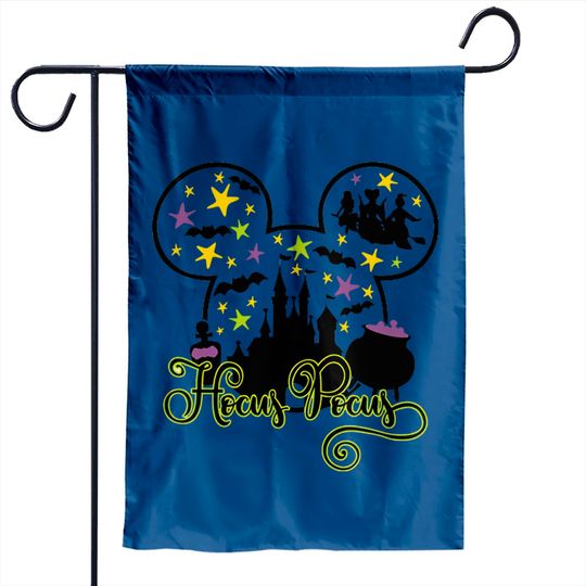 Hocus Pocus Garden Flag, Disney Halloween Garden Flag, Disney Garden Flags