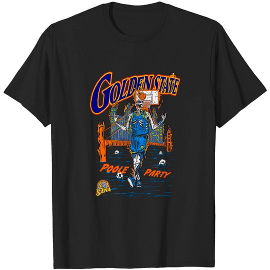 Jordan Poole Vintage 90s Style T-Shirt