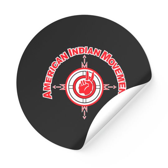 American Indian Movement Stickers