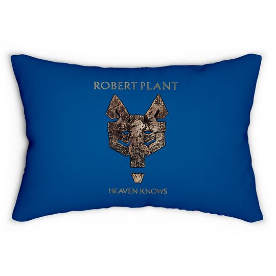 Robert Plant Unisex Lumbar Pillow: Heaven Knows